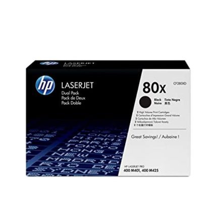 Tóner Hp 80X (CF280XD) Dual Pack