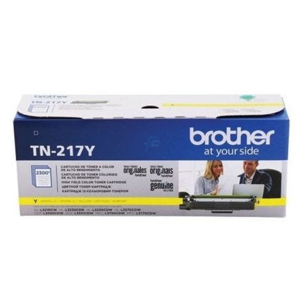 Tóner Brother TN-217Y Amarillo 2,300 Paginas