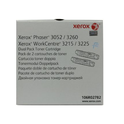 Tóner Xerox Dual Pack 106R02782 Negro 6,000 Paginas