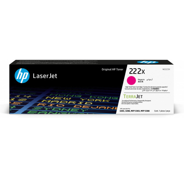 Tóner Hp W2223X (222X) Magenta Tóner Hp W2223X (222X) Magenta