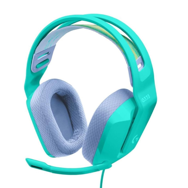 Audífono con Cable Logitech G335 Mint Audífono con Cable Logitech G335 Mint